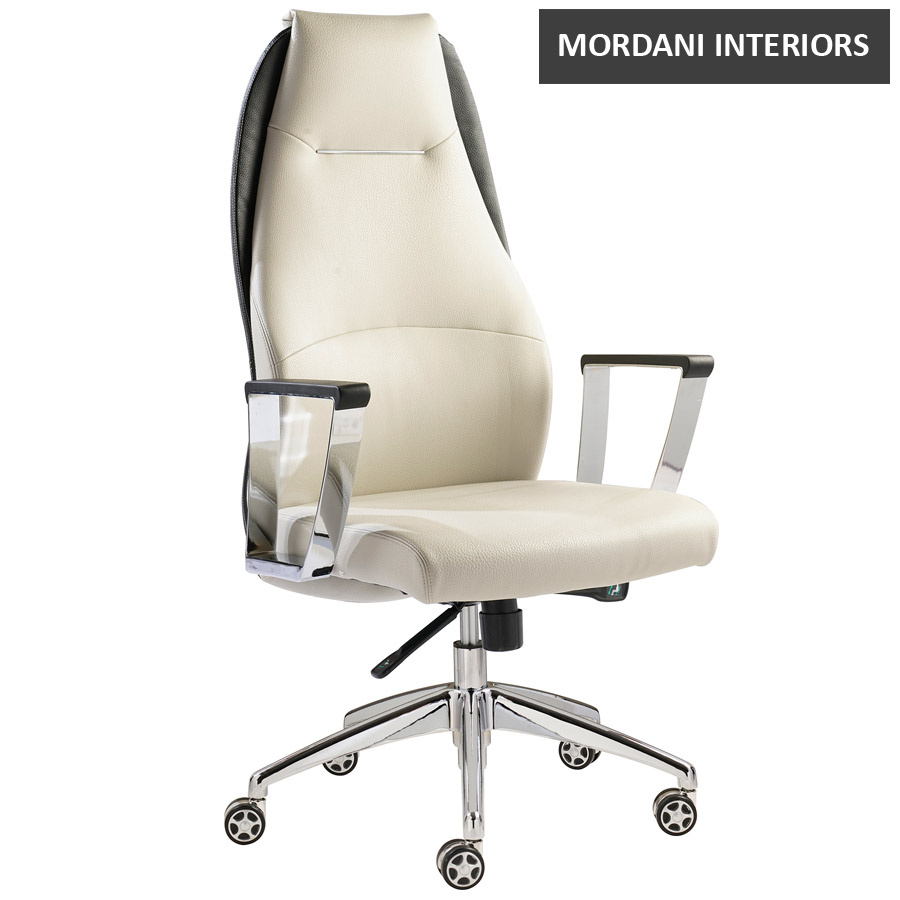 Gillian High Back Leatherette Stylish  Chair